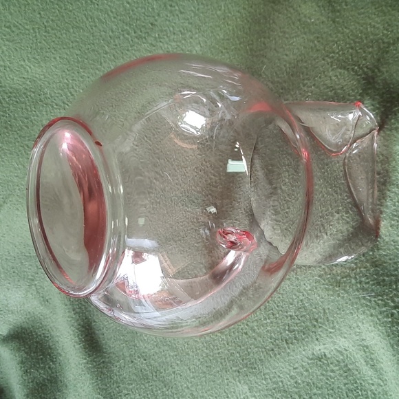 Vintage Depression Glass Light Pink Pitcher - Picture 5 of 7